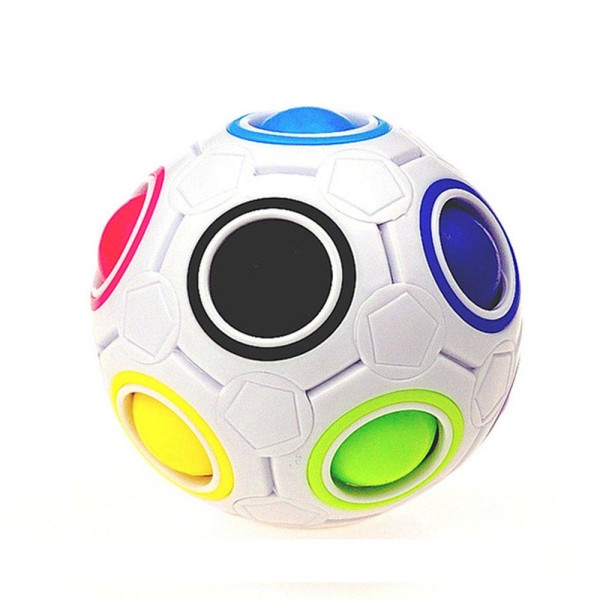 Kraftig Magic Ball Puzzle / Fidget Toy / Fidget Puzzle Flerfärgad