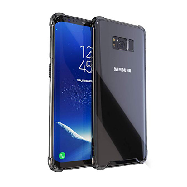 Silikonskal - Samsung Galaxy S8 Plus Transparent/Genomskinlig