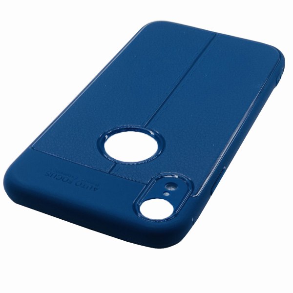 Silikone cover til iPhone XR (AUTO FOCUS) Marinblå