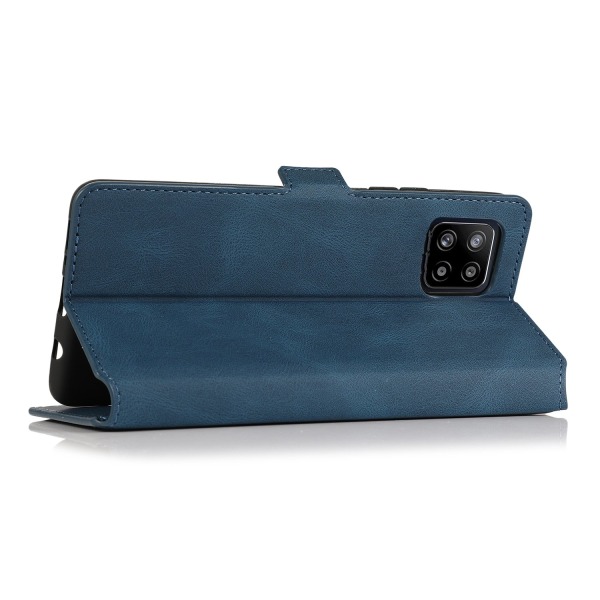 Samsung Galaxy A22 5G - Elegant Wallet Cover (Floveme) Mörkblå