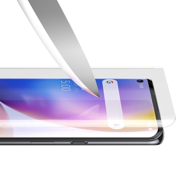 3-PACK OnePlus 8 Pro Sk�rmskydd 3D 0,3mm Transparent/Genomskinlig