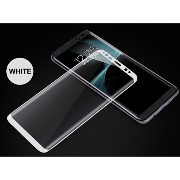 Samsung Galaxy S8 - (2-PACK) ProGuard EXXO-Skærmbeskyttelse med Ram Vit