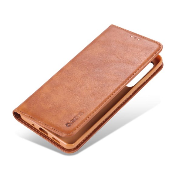 Samsung Galaxy S20 - Praktisk Azns Wallet Case Ljusbrun