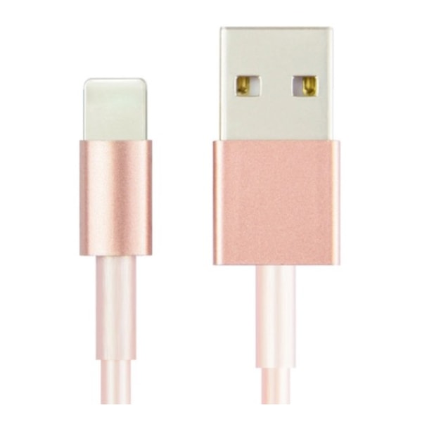BLANOU USB-laddkabel (Lightning) iPhone 5/6/7 (ROSA) 100CM Rosa