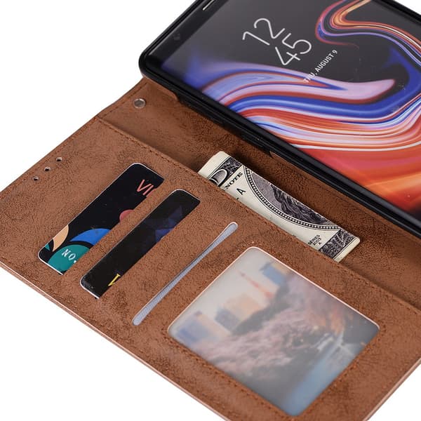 Leman Fodral med Dubbelfunktion - Samsung Galaxy Note 9 Ljusblå
