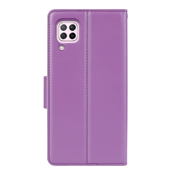 Huawei P40 Lite - Stilrent Hanman Plånboksfodral Rosaröd