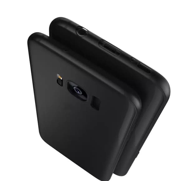 Galaxy S8 Silikon Skal Vit Vit