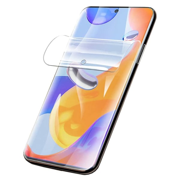 Redmi Note 11 Genomtænkt Skærmbeskyttelse i Hydrogel-variant Transparent