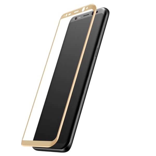 Samsung Galaxy S8 - ProGuard EXXO -näytönsuoja kehyksellä (HD) Silver/Grå