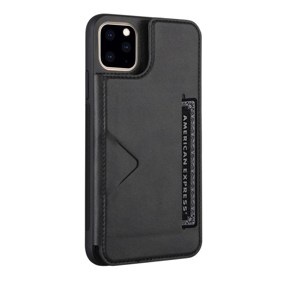 Stilsäkert Skyddsskal med Kortfack - iPhone 11 Pro Brun