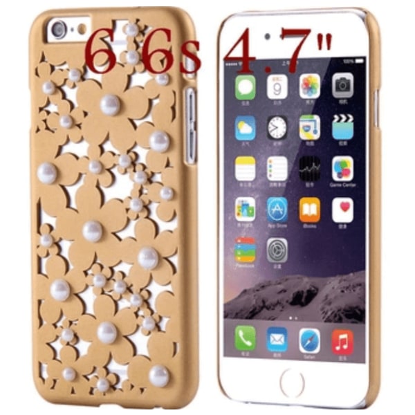 IPHONE 6 6s LUXURY Flower Pearl skal UTFÖRSÄLJNING! Guld