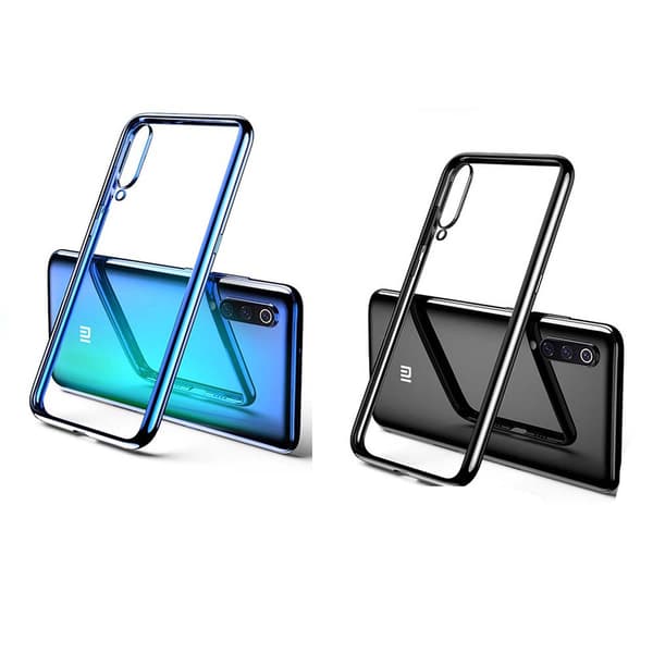 Samsung Galaxy A70 - Stötdämpande Silikonskal (FLOVEME) Silver