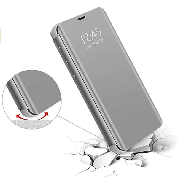 A55 5G - Smart Mirrored Luxury Case Lila