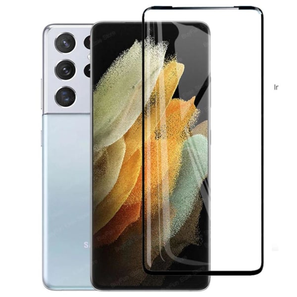 3-PACK Samsung Galaxy S21 Ultra Keramiskt Skärmskydd HD 0,3mm Transparent
