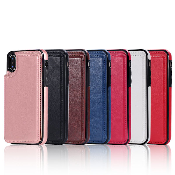 Stilrent Kortfodral till iPhone X/XS Roséguld