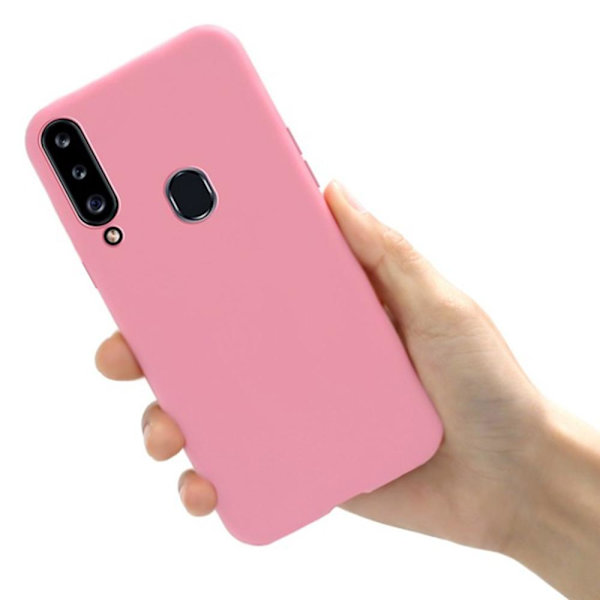 Samsung Galaxy A20S - Skyddande Mattbehandlat NKOBEE Skal Grön