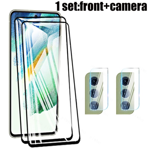 2-PACK Galaxy S22 Plus Skärmskydd + Kameralinsskydd 2.5D 0,3mm Transparent