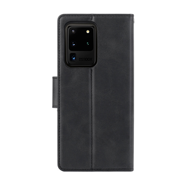 Samsung Galaxy S20 Ultra - Hanman Praktiskt Plånboksfodral Svart