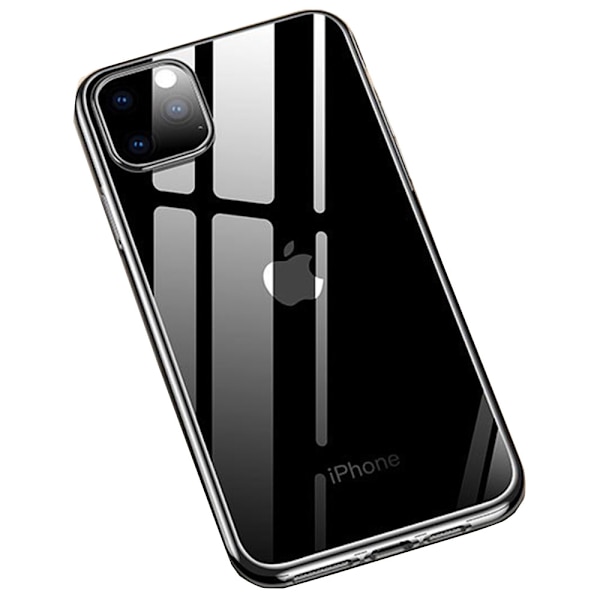 iPhone 11 Pro Max - Smidigt Skyddsskal i Silikon (LEMAN) Lila