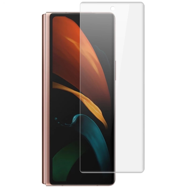 2-PACK Samsung Galaxy Z Fold 2 - Smart Hydrogel -näytönsuoja 3 in 1 Transparent