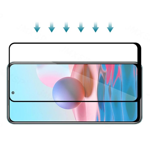 2-PACK Xiaomi Redmi Note 10S Skärmskydd 2.5D HD 0,3mm Transparent/Genomskinlig