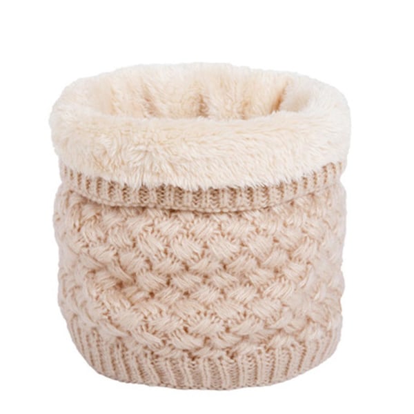 Stilsäker Varm Ringhalsduk Beige