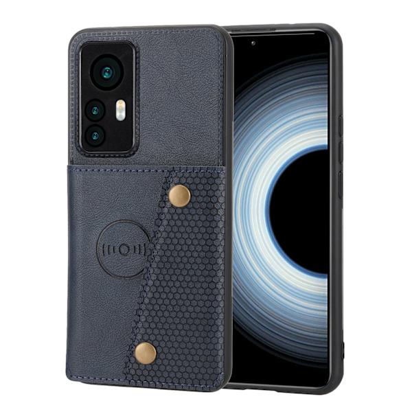 Xiaomi Mi 12T Pro - Praktiskt Skal med Plats för Kort Grå