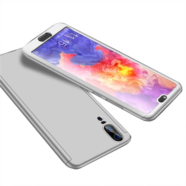 Huawei P20 - Stötdämpande Robust Dubbelskal (Floveme) Blå Blå