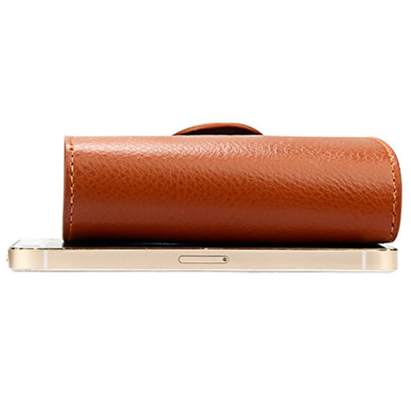 Elegant Korthållare från klassiska Jensen (RFID- och NFC-Skydd) Brun