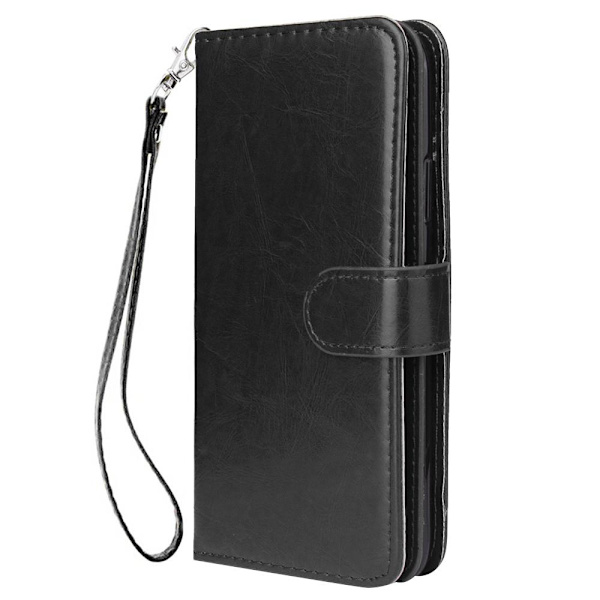 iPhone 12 Pro Max - Stilrent Praktiskt 9-Kort Plånboksfodral Rosaröd