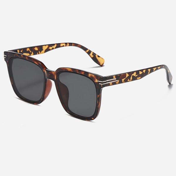 Stilsäkra Eleganta Polariserade Solglasögon Leopardmönstrat