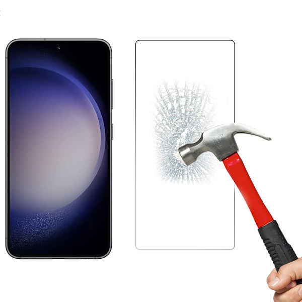 2-PACK Samsung galaxy A54 5G Skärmskydd i Härdat glas Transparent