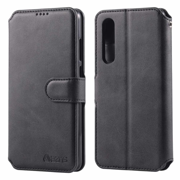 Elegant Smart Plånboksfodral - Huawei P30 Blå Blå