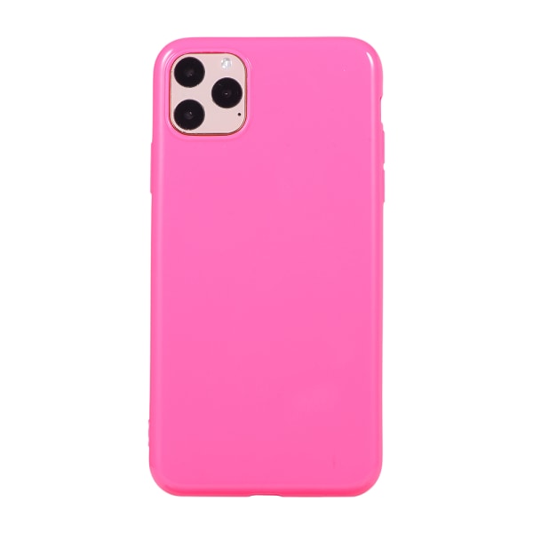 iPhone 11 Pro Max - Ultratyndt beskyttende Candy Silikone Cover Svart