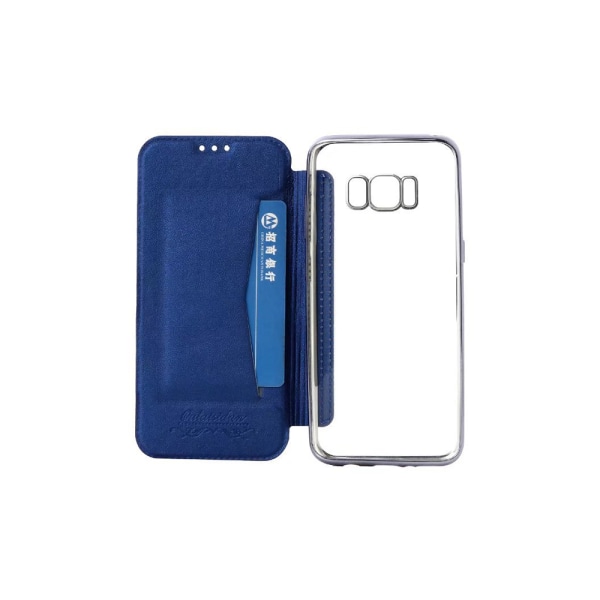 Deksel med kortspor (Olaisidun) - Samsung Galaxy S8+ Blå