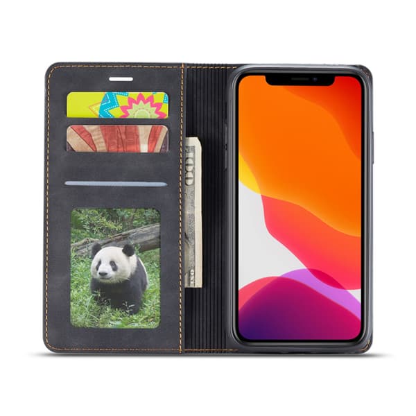 iPhone 12 - Pungetui FORWENW Svart