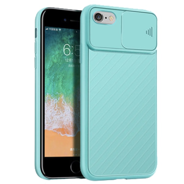 iPhone 6/6S - Støtdempende deksel med kamerabeskyttelse Grön