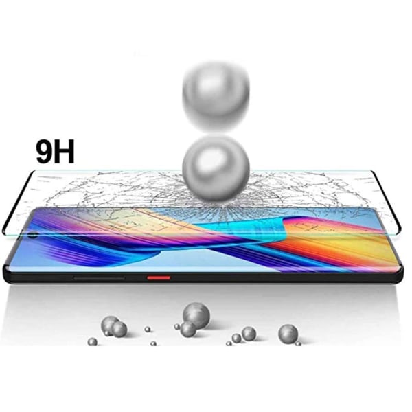 2-PACK Samsung Galaxy Note 20 Ultra skærmbeskytter 3D 0,3 mm Transparent/Genomskinlig