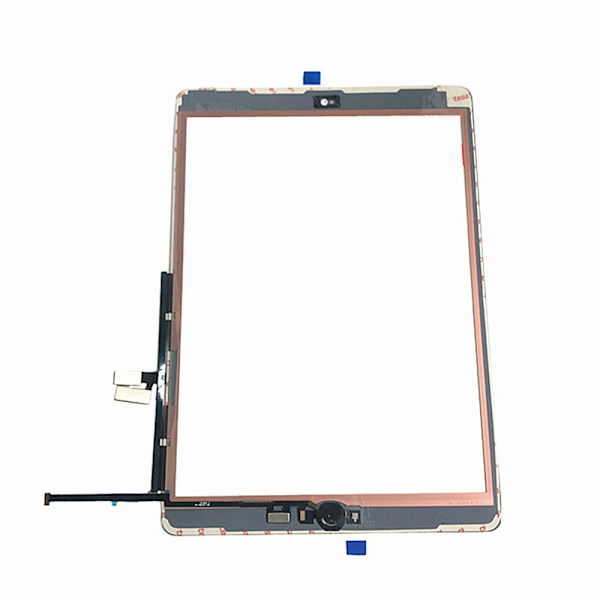 Pekskärm Digitaliseringsglas & Hemknapp iPad 7/8 2019/2020 10.2" Svart