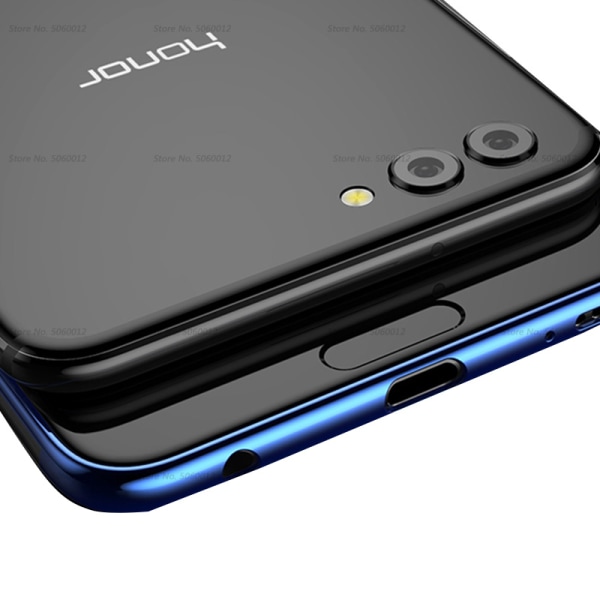 Tyylikäs (Floveme) älykäs silikonisuoja - Huawei Honor 10 Blå