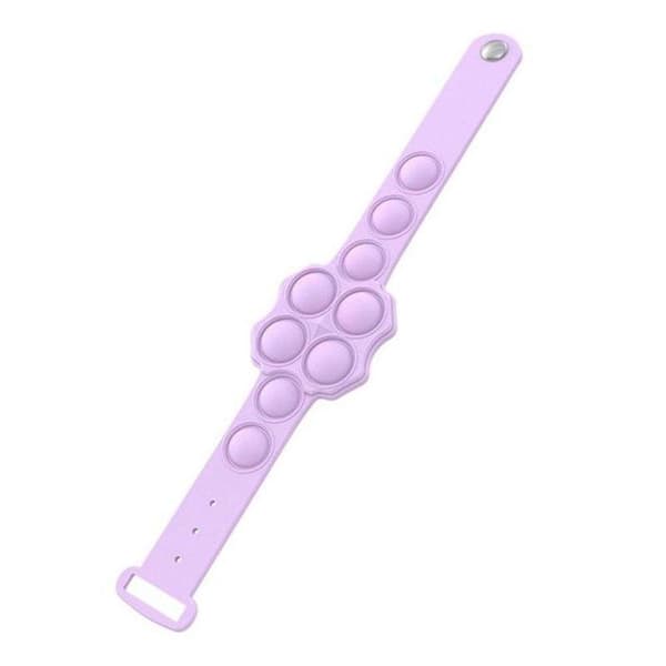 Fidget Toy Armband Pop It Simple Dimple Antistress Rosa