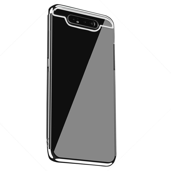 Eksklusivt silikondeksel (FLOVEME) - Samsung Galaxy A80 Roséguld