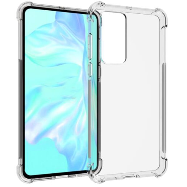 Huomaavainen suojakuori - Huawei P40 Transparent/Genomskinlig