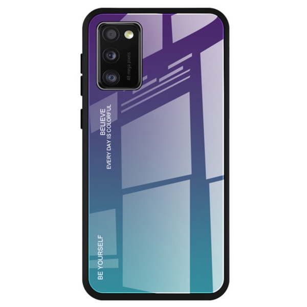 Samsung Galaxy A41 - Beskyttende deksel Lila/Blå Lila/Blå