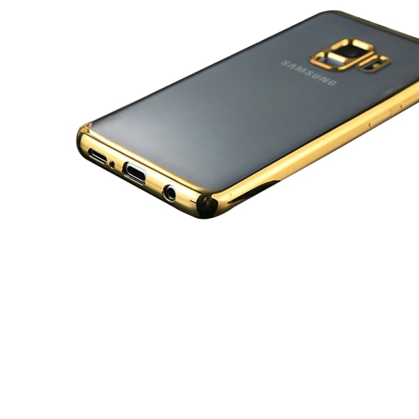 Samsung Galaxy S9 - FLOVEME:n tyylikäs silikonikotelo Roséguld