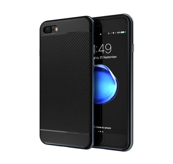 iPhone 7 - Stötdämpande Hybridskal DUBBELT SKYDD Roséguld