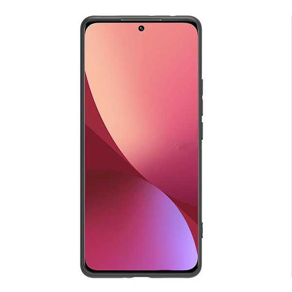 Xiaomi Mi 12 - Stilrent Mattbehandlat Nillkin Skal Svart