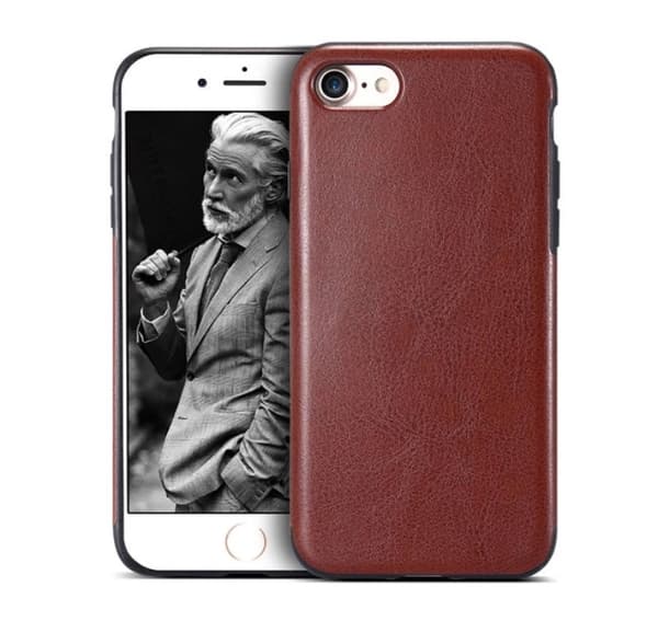 iPhone 6/6s  Retro Läderskal (Smooth) Röd