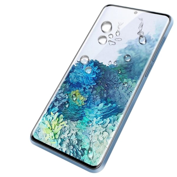 3-PACK Samsung Galaxy S21 -koteloystävällinen näytönsuoja 0,3 mm Svart