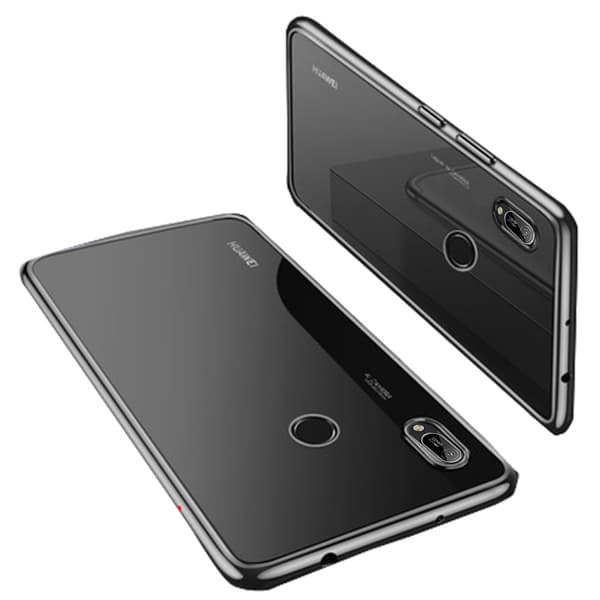 Professionellt Skyddsskal i Silikon - Huawei Y6 2019 Silver Silver